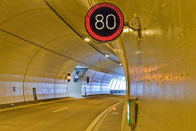 Structural Fire Protection in the Strenger Tunnel tunnel
