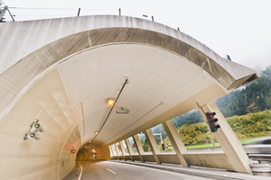  Baulicher Brandschutz durch den Einsatz von Brandschutzplatten im Strenger Tunnel in Österreich 