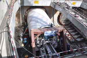  	The first EPB was launched using umbilical cables from a small jobsite in May 2015 