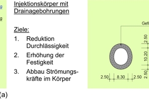  6	Concept of injection mass (a) and freeze body (b) 