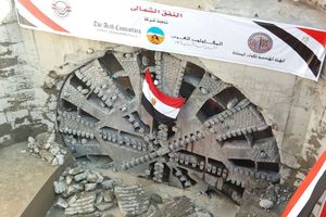  <div class="bildtext_en">On December 14, 2017, the Herrenknecht Mixshield S-959 celebrated its final breakthrough. It drove one of the tunnel tubes at Port Said with top performances of up to 128 meters per week</div> 