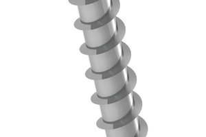  The MMS-P screw anchor with pan head is available in various materials for fastenings in tunnel constructions
 