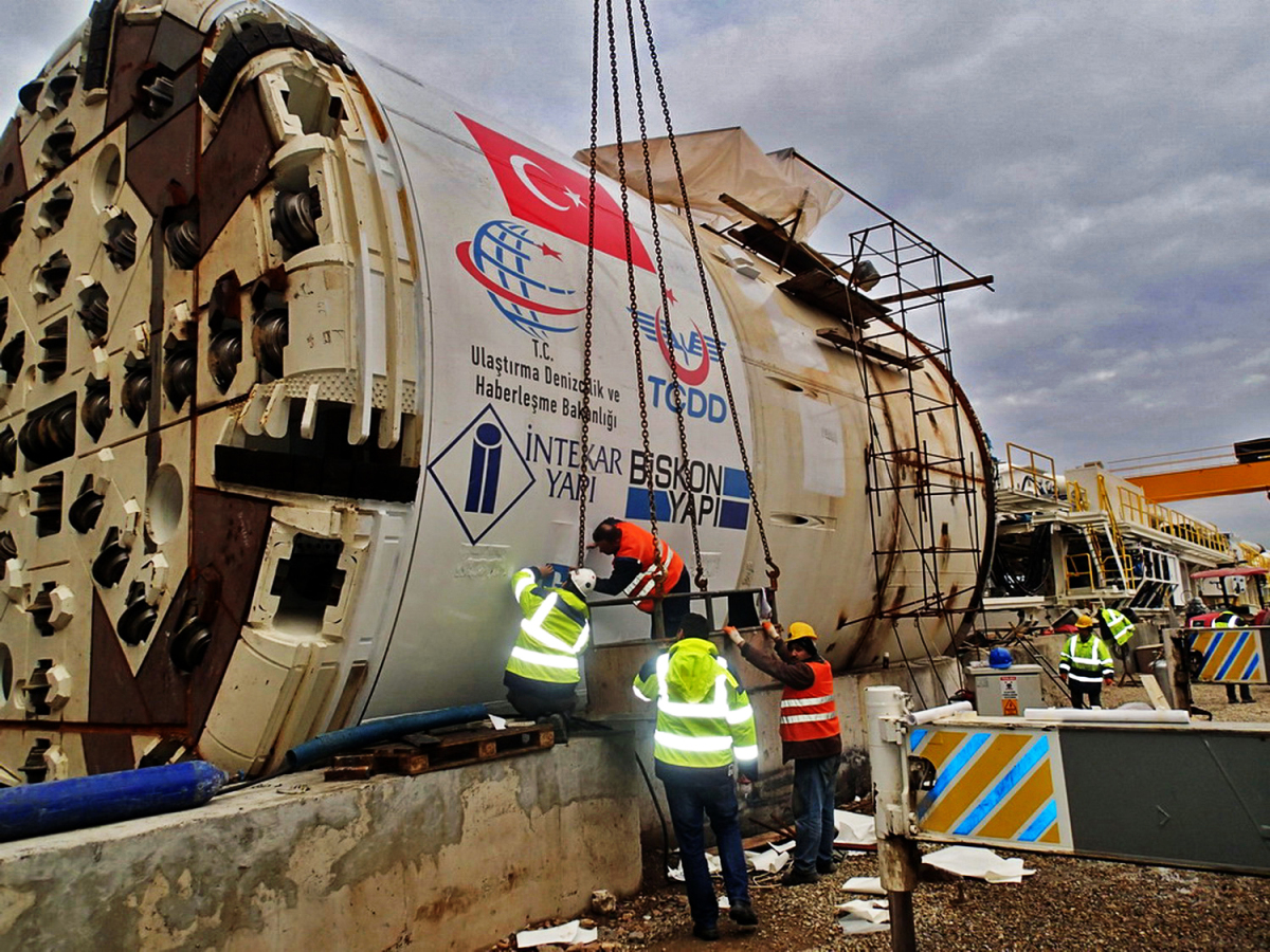 Turkey S Hardest Rock The Bahce Nurdag High Speed Railway Tunnel Tunnel