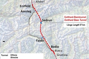  1	The Gotthard axis – part of the new rail routes crossing the Alps (NRLA) 