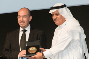  <div class="bildtext_en"><strong>10</strong>	Giorgio Piaggio accepted the ITACET Award on behalf of the Chilean Tunnelling Committee CTES</div> 