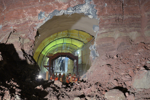  Second breakthrough in the Obertürkheim Tunnel 