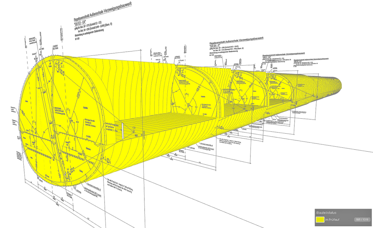 Bim Application Cases At The Albvorland Tunnel Tunnel
