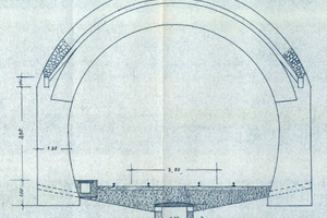  3	Querschnitt des alten Rudersdorfer Tunnels 