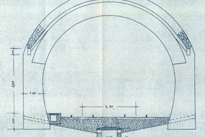  3	Querschnitt des alten Rudersdorfer Tunnels 