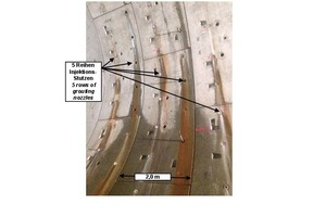  16	Special segments with grouting nozzles for sealing structures 