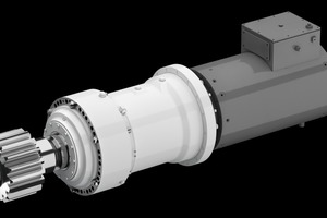  2	Main drive (6 to 20 of these gears are required for the TBM shield drive) 