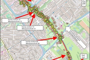  5	Overview of surface settlement surveying programme 