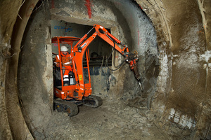  10	Excavation of a cross passage 