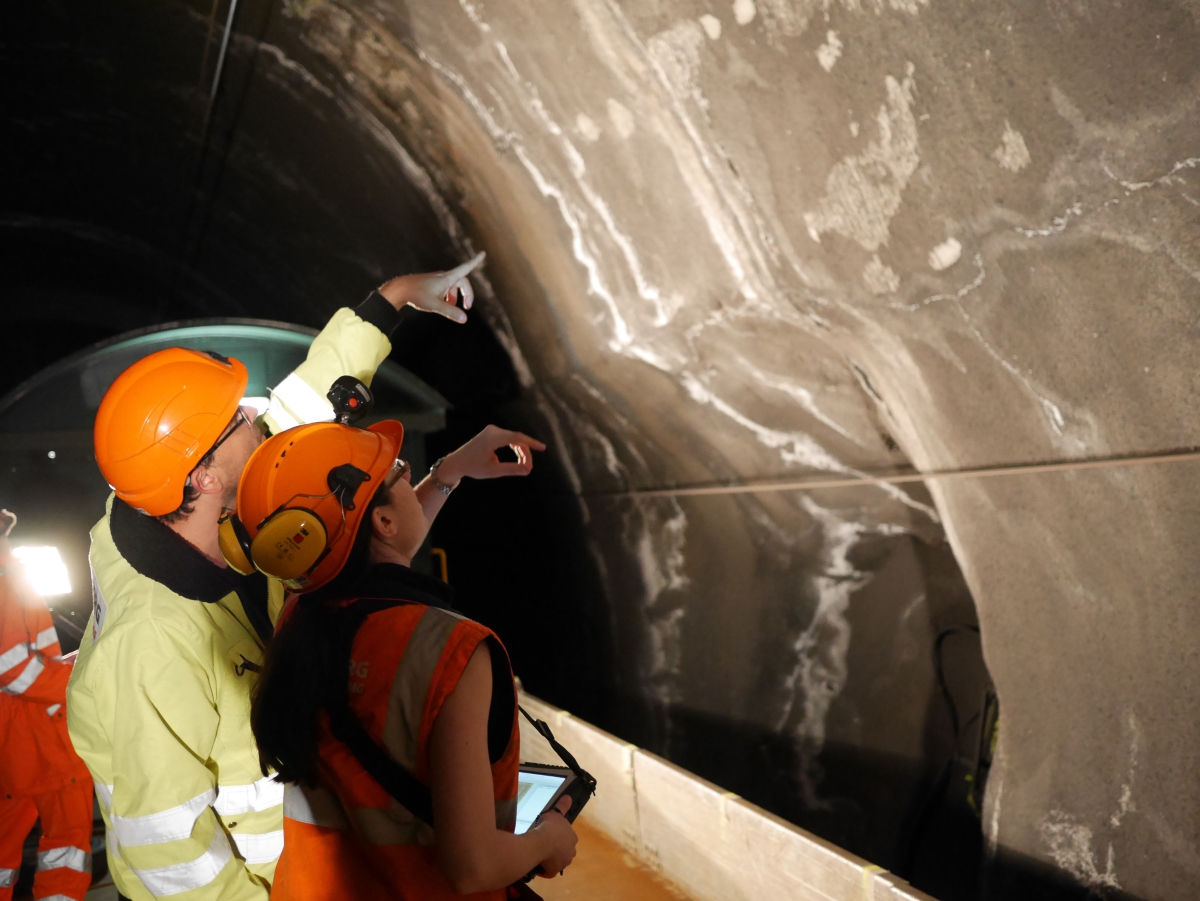 Tunnel Inspection with Artificial Intelligence tunnel
