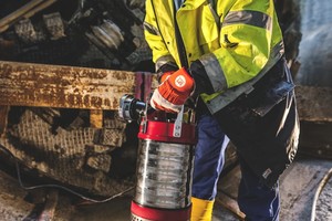  Die Pumpen der neuen P-Serie von Söndgerath sind für die harten Einsatzbedingungen im Tunnelbau geeignet 