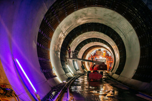  2	Herstellung der Innenschale im Tunnel Bad Cannstatt  