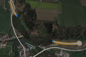  2	Layout of Altenmarkt an der Alz bypass 