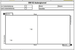  8	Protocol of condition: written recording of defects 