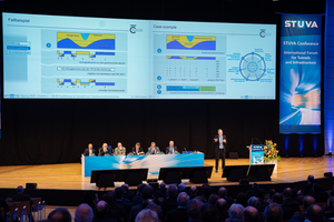  2	Sufficient room: the large stage with the double presentation 