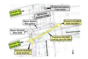  1 | Plan view, area of ‚Nordbahnhof‘ street 