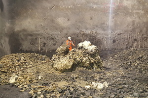  4 | Injection test 2 in muck pile, this time with relatively blocky material 