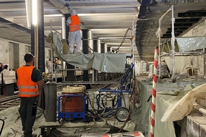  With the use of the w.i.l.m.a. system, masonry injections during the refurbishment of Hamburg‘s underground line 3 could be carried out efficiently and successfully 