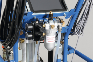  Detail: Pressure regulator with manometer and anti-freeze device
 