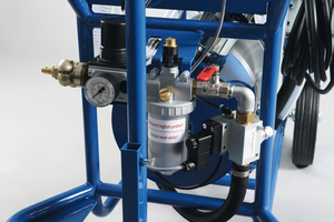  Detail: Pressure regulator with manometer and anti-freeze device 