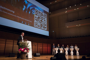  Beim STS Young Members Podium wurden die besten Präsentation ausgezeichnet; an der Auswahl durfte sich neben der Fachjury auch das Publikum beteiligen 