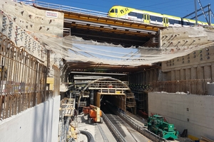  9	Mobile formwork for new cut-and-cover tunnel 