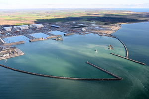  The tunnel element factory in Rødbyhavn, which covers around 150 hectares, will be producing tunnel elements at high capacity in 2024. Elements are being concreted on all production lines since January 2024 