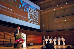  The colloquium on the first day examines a topic from the perspective of various stakeholders (clients, planners, contractors, industry, universities) 