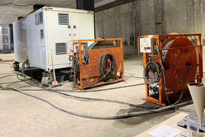  4	Injection containers and hose reels 
