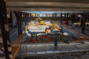  2	Second Core S-Bahn Line in Munich – excavation work at level -2 on the main station construction site 
