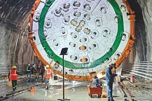  Hightech im Untergrund: Einfachschild-TBM sind der ideale Maschinentyp für Vortriebe in Festgestein und anderen standfesten, nicht wasserführenden Böden 