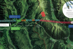  Plan of the Brenner Base Tunnel from 2024 