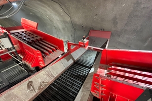  Stationäre Backenbrechanlage GIPOSTAT B 1370 für Querschlagvortriebe 