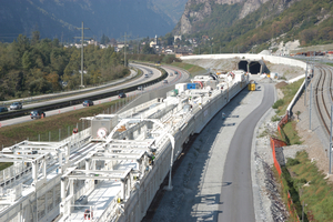  5	The Wurm lining and installation system for the southern lots of the Gotthard Base Tunnel 
