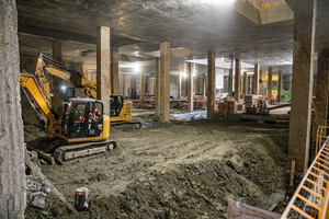  7	Excavation of level E-5 