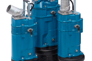  Die Pumpen der Serie KTZ fördern bis zu 4000 l/min, hier die E-Version  