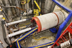  Die Tunnel haben einen Durchmesser von rund 3 m 