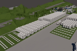  3	Exemplary modelling of a construction site area as a starting point for holistic construction site management  