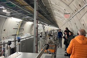  13	During the DESY/XFEL excursion, participants were even allowed into the actual experimental tunnels of the particle accelerator – equipped with dosimeters and transponders 