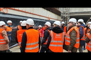  12	U4 extension Horner Geest: Dirk Göhring, Head of Subway Construction at Hochbahn, insisted on personally accompanying his colleagues to “his” construction site 