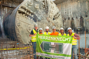  TBM breakthrough to the future Balboa station east of the Panama Canal on February 2, 2026 