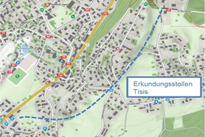  4	Below: Tisis rescue tunnel 