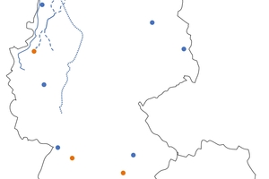  2	IPD infrastructure projects in Germany and Austria, tunnel projects highlighted in orange (updated from [2]) 