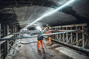  Work in confinede spaces: rehabilitation of the 160 m long Holzminde Tunnel 