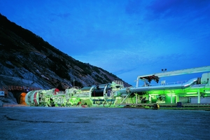  Lötschberg-Basistunnel, Schweiz 