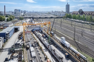  1	The launch shaft für the mechanized excavation of the western lot of the 2nd core line in Munich 